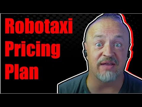 Tesla Robotaxi Faces Massive Consumer Test...Enticing 100's of Millions to Ride thumbnail