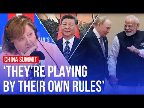 Modi and Putin hold hands to meet Xi Jinping | LBC thumbnail