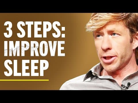 3 WAYS To Improve Your SLEEP QUALITY Today! | Matthew Walker & Rangan Chatterjee thumbnail
