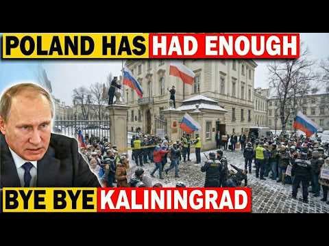 Moscow's Kaliningrad Land Bridge Is Gone—Thousands Panic as Poland SHUTS DOWN ALL Russia Bridges thumbnail