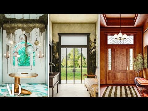 3 Interior Designers Transform The Same Front Door | Space Savers | Architectural Digest thumbnail