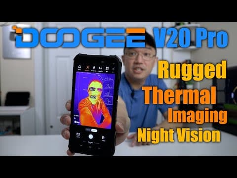 DOOGEE V20 PRO - Rugged Phone with Thermal Imaging and Night Vision thumbnail