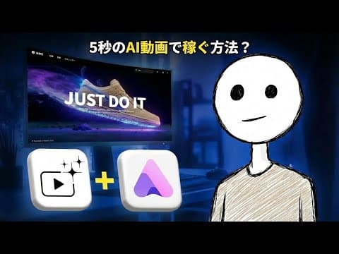 AI動画を使ってウェブサイトを制作する方法 thumbnail