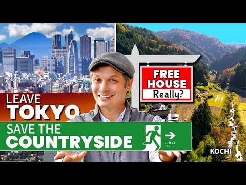 Leave Tokyo & Save the Country | Japanese Regional Revitalization Experiment ★ ONLY in JAPAN thumbnail