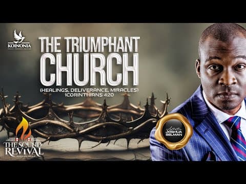 THE TRIUMPHANT CHURCH - PART TWO (HEALINGS, DELIVERANCE, MIRACLES) - SOR CANADA 2025 (DAY 2 MORNING) thumbnail
