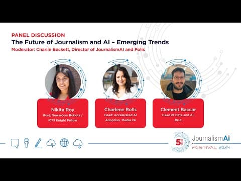 The Future of Journalism and AI – Emerging Trends thumbnail