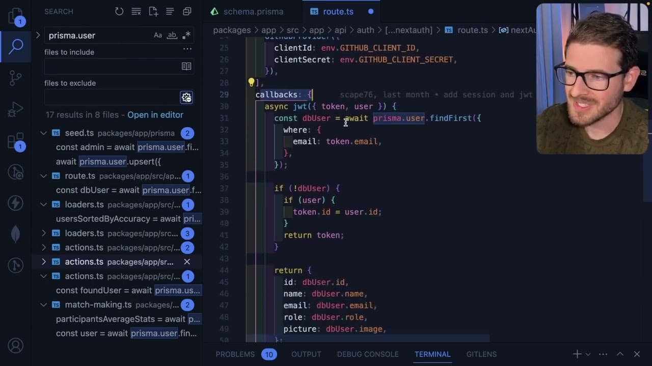 YouTube video player