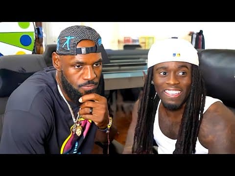 Lebron James Comes On Kai Cenat's Stream! thumbnail