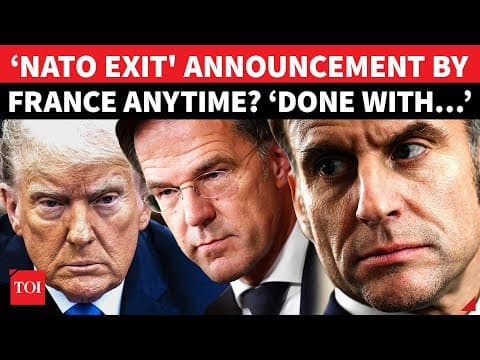 France’s ‘NATO EXIT’ Announcement Anytime? ‘Breaking Point’: Trump’s Greenland Plan Rips Unity thumbnail
