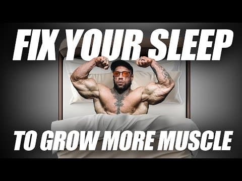 THE ULTIMATE SLEEP OPTIMISATION GUIDE thumbnail