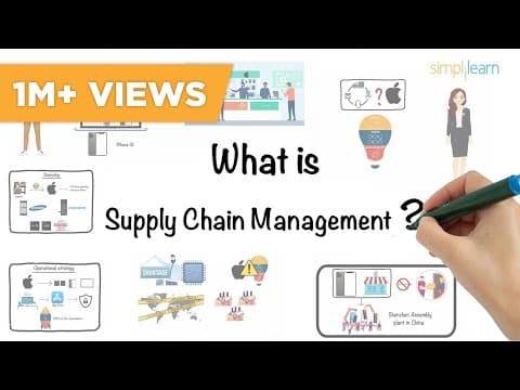 Supply Chain Management In 6 Minutes | What Is Supply Chain Management? | Simplilearn thumbnail