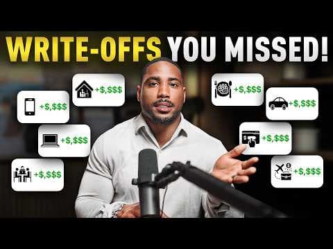 How to Turn Everyday Expenses into Tax Write Offs in 2026! thumbnail