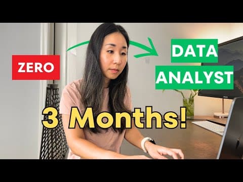 How I Became a Data Analyst & Got a Job! (No CS Degree) thumbnail