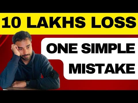 What I Learnt After Losing 10 Lakhs | Volatility Drag thumbnail