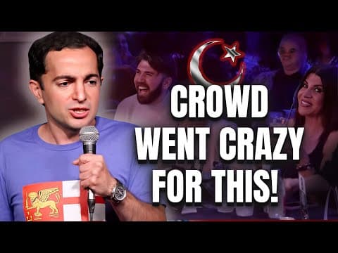 Italian Comedian ENDS “Religion Of Peace” Myth, (And British Crowd ERUPTED!  thumbnail