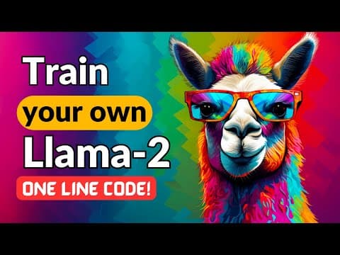 LLAMA-2 🦙: EASIET WAY To FINE-TUNE ON YOUR DATA 🙌 thumbnail