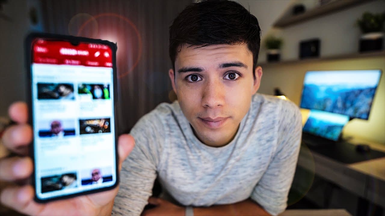 YouTube video player