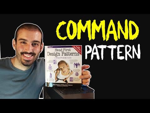 What is the Command Pattern? (Software Design Patterns) thumbnail