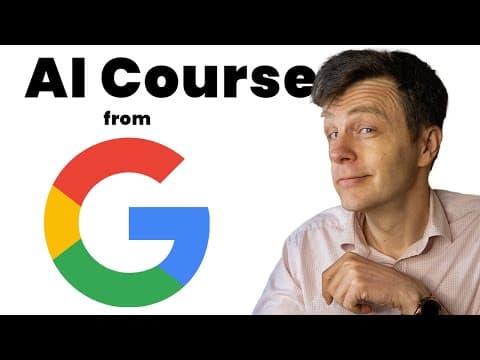 Google just launched a free course on AI. You'll like it thumbnail