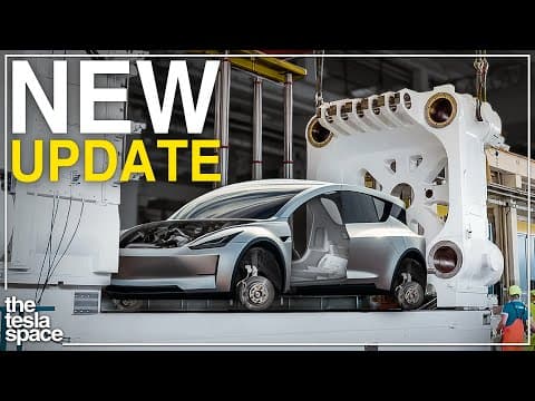 Tesla Reveals 16,000 Ton Giga Press Is Coming! thumbnail