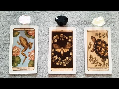 ONE LAST MESSAGE YOU NEED TO HEAR BEFORE IT ALL HAPPENS! 🌸🌿🐢 | Pick a Card Tarot Reading thumbnail