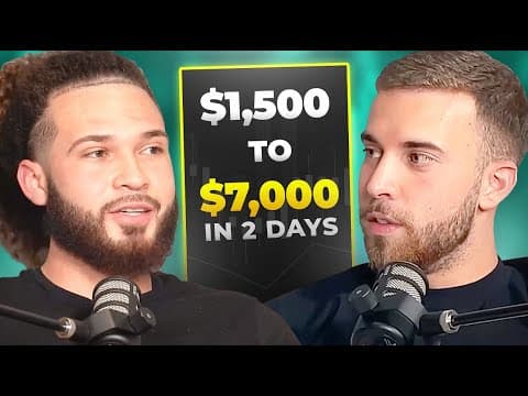 How Did Student Fernando Quit Construction and Become a Full-Time Trader, Turning $1,500 Into $7,000 in 2 Days? thumbnail