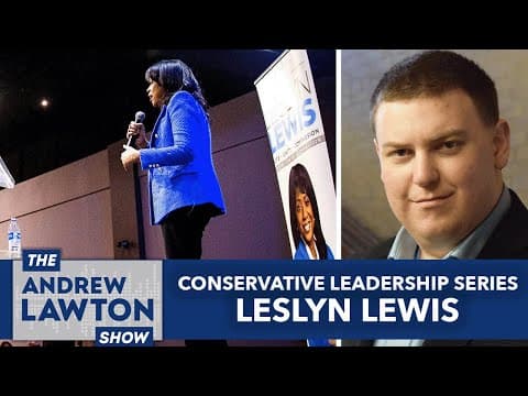 Conservative Leadership Series: Leslyn Lewis thumbnail