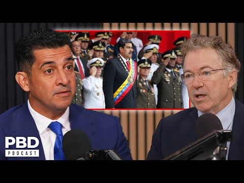 “Selling Drugs ISN'T A War” - Rand Paul BLASTS U.S. Intervention In Maduro’s Venezuela thumbnail