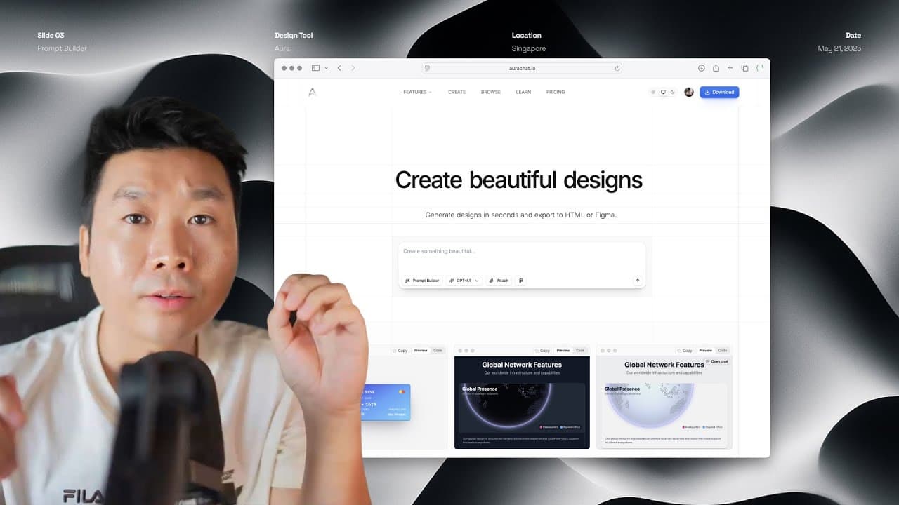 YouTube video player