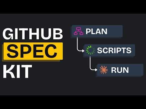 Github Spec Kit FINALLY Fixed AI Coding thumbnail