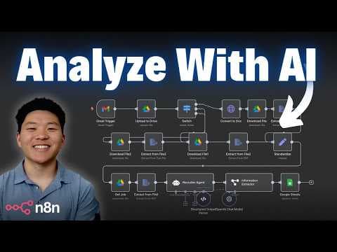 Watch Me Build an AI Resume Analysis System in 28 minutes (no code) thumbnail