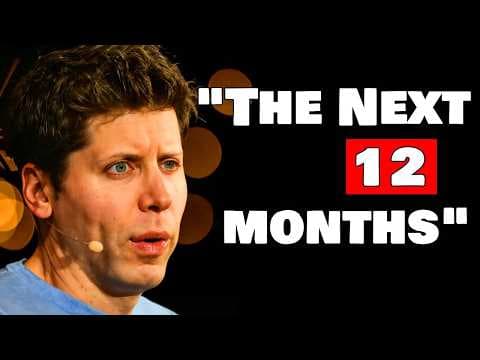 Sam Altman "The Future of Work" and the next 12 months... thumbnail