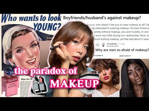 makeup is oppressive...but also empowering? | philosophy of beauty & self-expression thumbnail