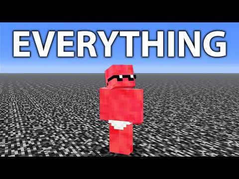 I Beat Minecraft From ONLY BEDROCK thumbnail