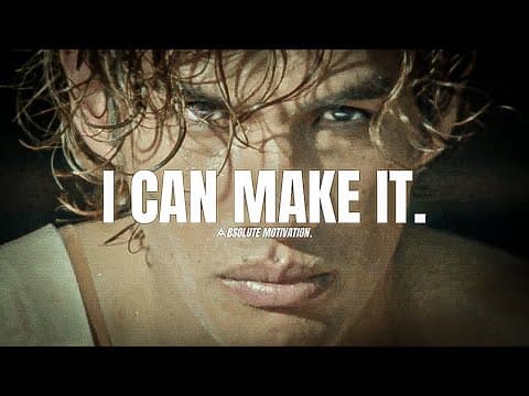 I WILL NOT SURRENDER. I WILL MAKE SOMETHING OF MYSELF. I CAN MAKE IT. - Motivational Speech thumbnail