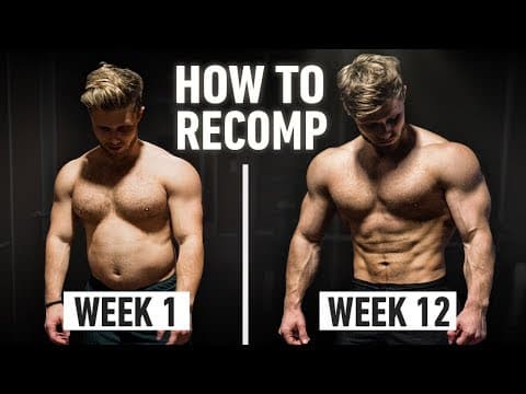 How To Build Muscle And Lose Fat At The Same Time: Step By Step Explained (Body Recomposition) thumbnail