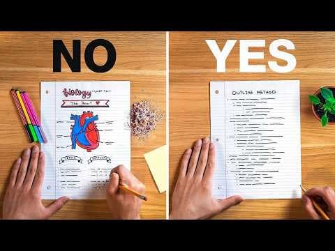how to take notes like the top 1% of students thumbnail