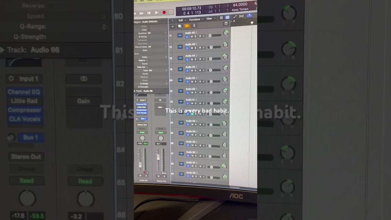 YouTube video player