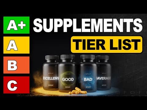 55 Supplements Rated Without Mercy! thumbnail