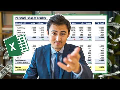Create a Quick Dynamic Budget Tracker in Excel thumbnail