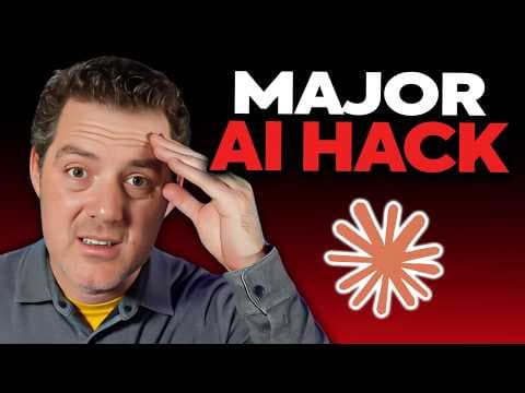 First recorded major hack using AI... thumbnail