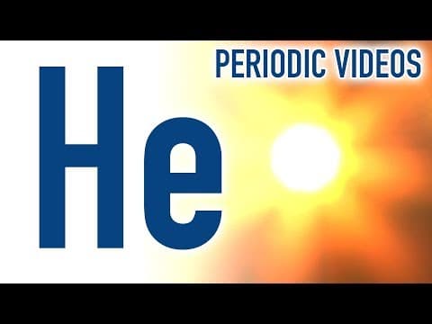 Helium - Periodic Table of Videos thumbnail