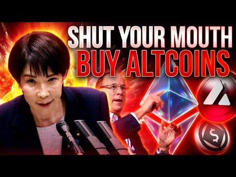 Japan Planning Insane Altcoin Season in 2026!?🚀🔥 thumbnail
