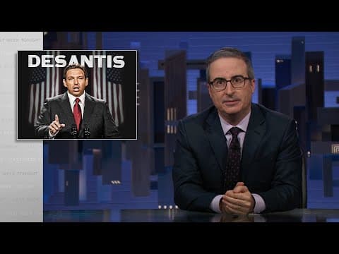 Ron DeSantis: Last Week Tonight with John Oliver (HBO) thumbnail