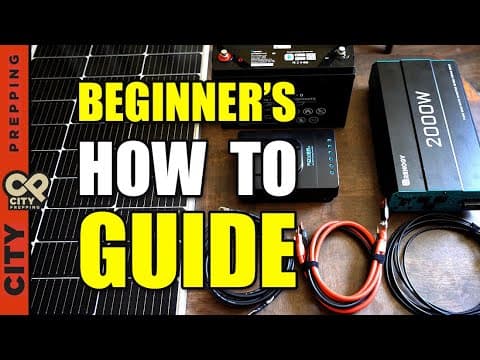 DIY Solar Setup: Easy to Follow Step-by-Step Instructions thumbnail