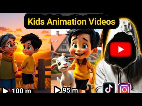 HOW TO MAKE 3D ANIMATED STORIES FOR FREE WITH AI thumbnail