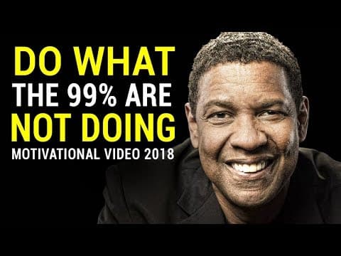 Denzel Washington's Life Advice Will Change Your Future (MUST WATCH) Motivational Speech 2020 thumbnail