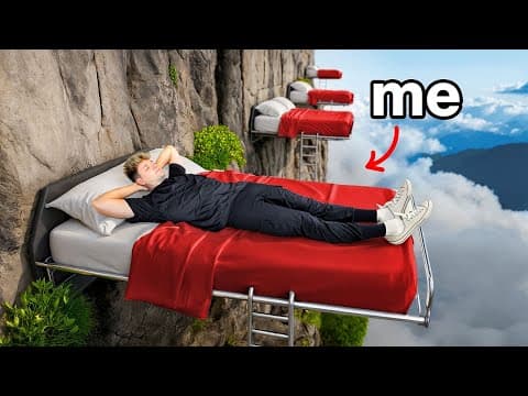 Overnight on the World’s Most Dangerous Bed! thumbnail