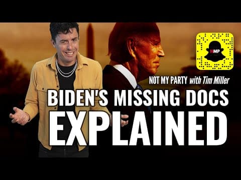 Biden's Missing Docs EXPLAINED | Not My Party with Tim Miller thumbnail