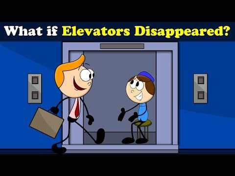 What if Elevators Disappeared? + more videos | #aumsum #kids #science #education #children thumbnail